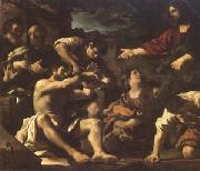 Giovanni Francesco Barbieri Called Il Guercino The Raising of Lazarus (mk05) China oil painting reproduction
